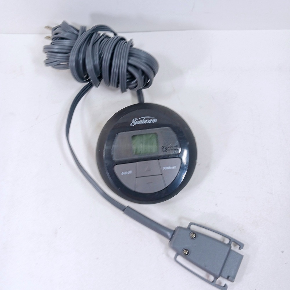 Sunbeam Heated Blanket Controller Style Z85 Black Digital 3 Pin 10 Hour Auto Off